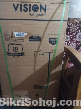 VISION Mini Refrigerator RE-101 Liter SS with V. Box